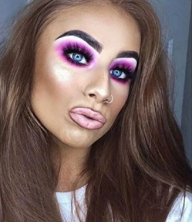Плохой макияж Как испортить даже самое красивое лицо Beauty Fails Дзен