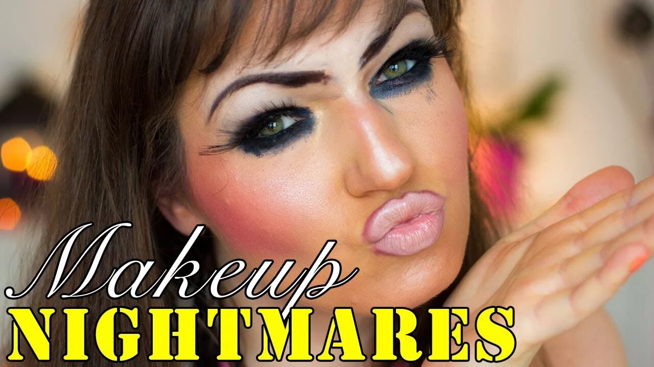 Плохой макияж Makeup NIGHTMARES!! What to Avoid Doing - YouTube