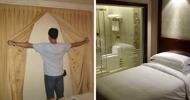Плохой отель фото 50 Hotels That Failed So Badly It’s Funny Hotel, Hotel mirrors, Hotel price
