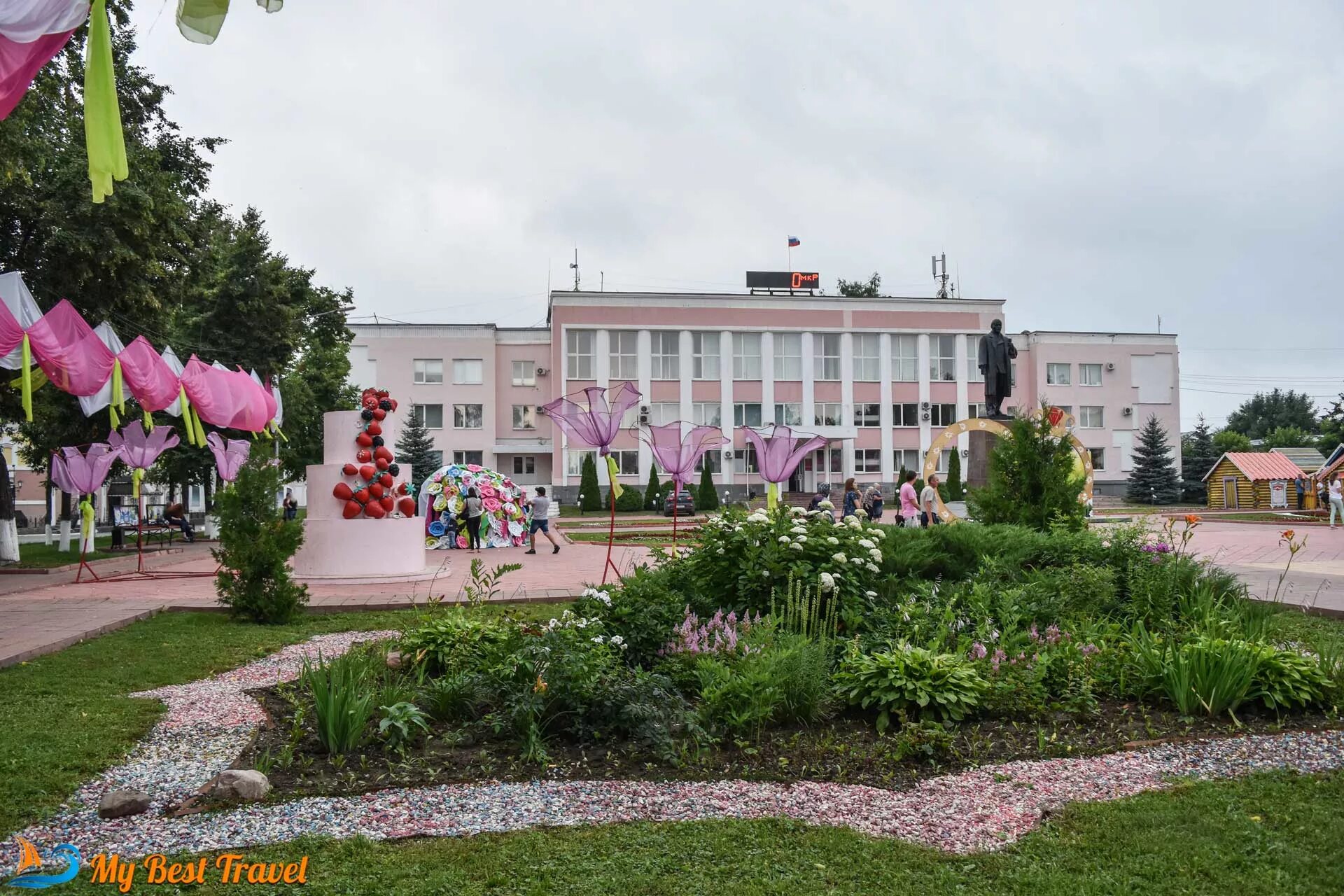 Площадь 1100 летия мурома фото Что посмотреть за выходные в Муроме (основные достопримечательности) - Блог начи
