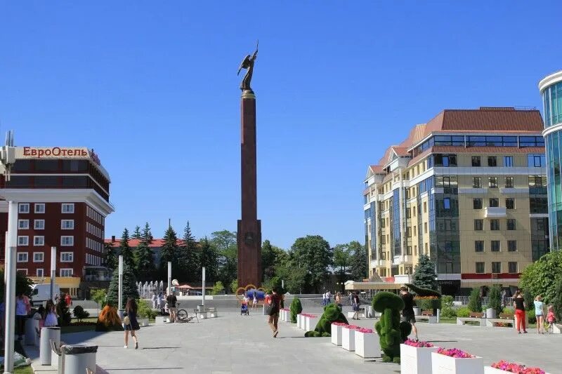 Площадь ангела ставрополь фото Жители назвали самые узнаваемые места в Ставрополе - АТВмедиа
