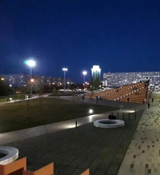 Площадь азатлык набережные челны фото Добрых снов, Челны! ❤ 2023 Набережные Челны ONE ВКонтакте
