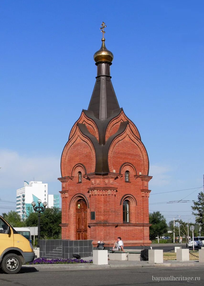 Площадь баварина барнаул фото Часовня князя Владимира / Площадь Баварина, 1А - г. Барнаул :: Barnaulheritage.r
