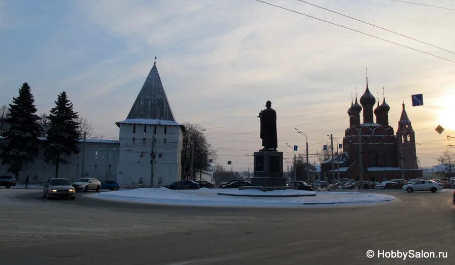 Площадь богоявления ярославль фото Богоявленская площадь в Ярославле. Фото