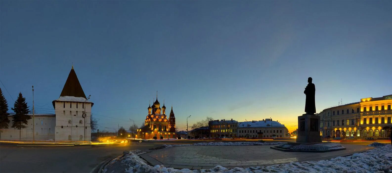 Площадь богоявления ярославль фото Pin on my city Landmarks, City, Building