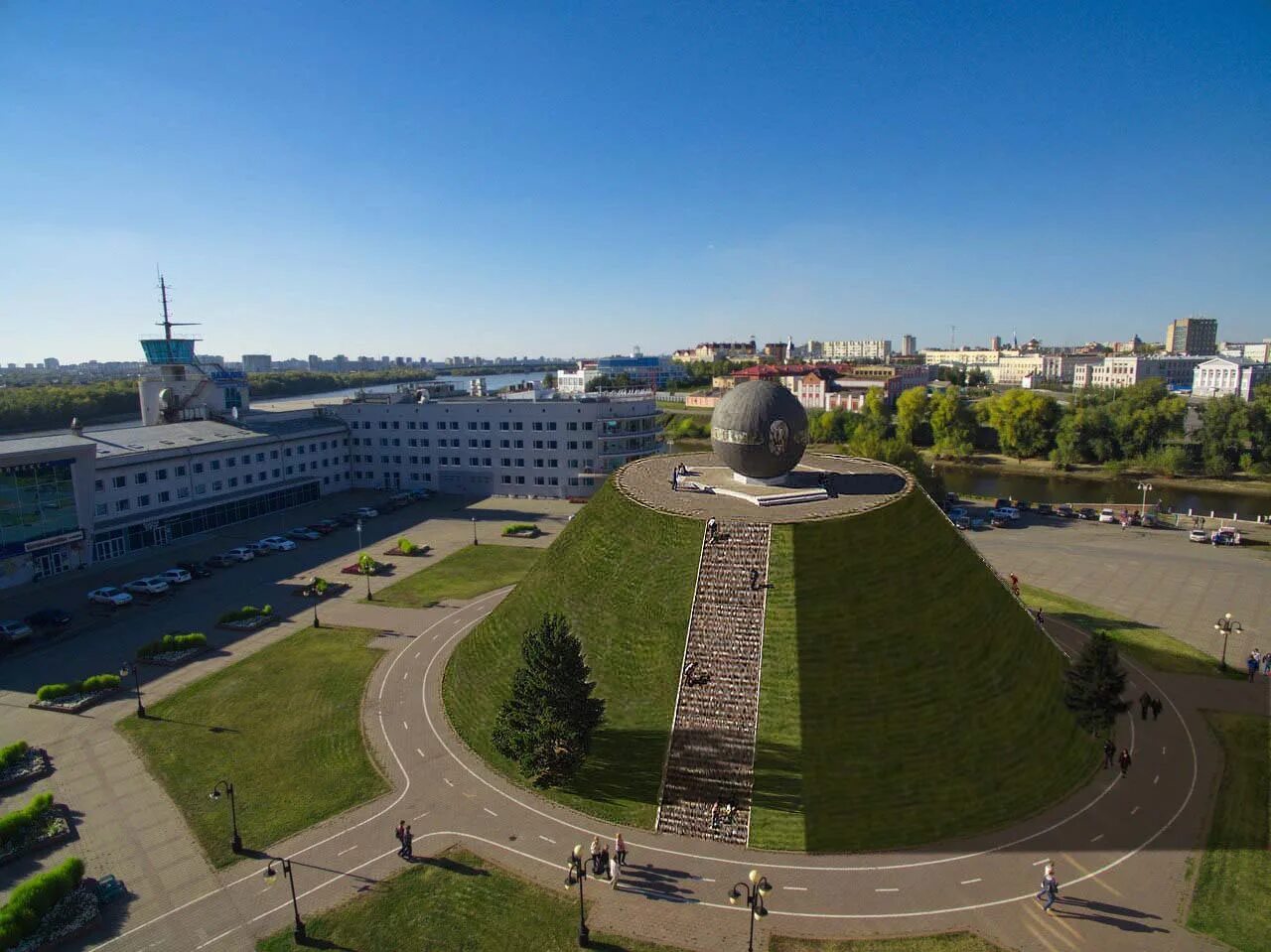 Площадь бухгольца омск фото Главные достопримечательности омска: найдено 81 изображений