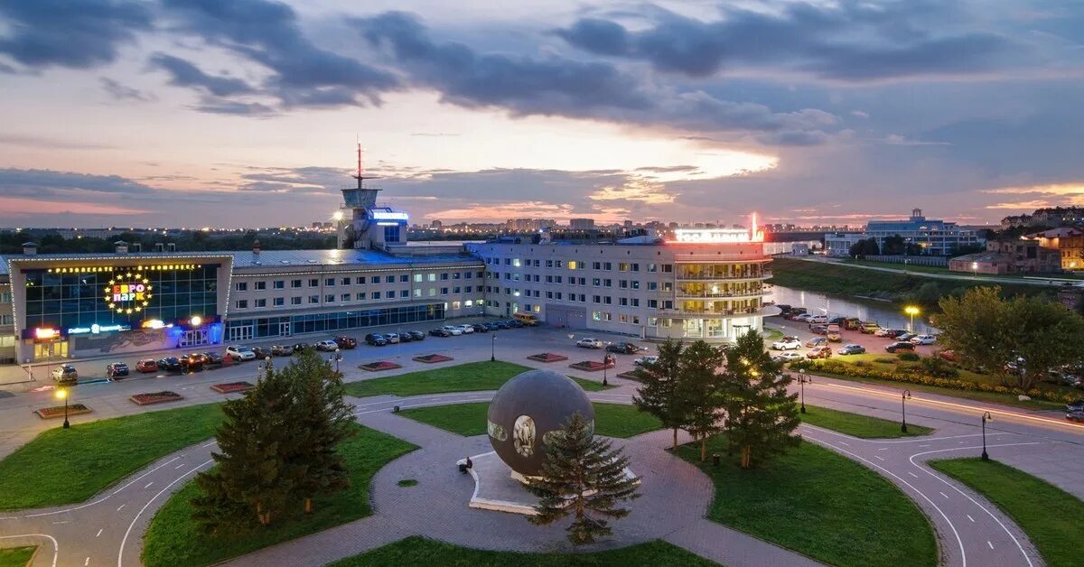 Площадь бухгольца омск фото Открытка из Омска: Площадь Бухгольца Пикабу