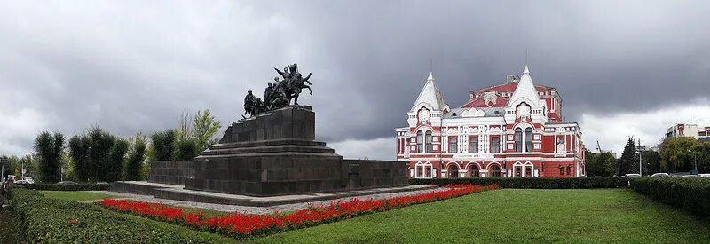 Площадь чапаева самара фото ПЛОЩАДЬ ЧАПАЕВА IZI Travel