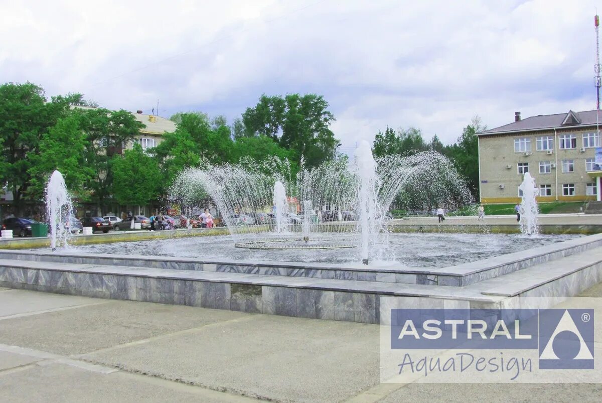 Площадь чайковский фото Города - Наши работы - Astral Aquadesign