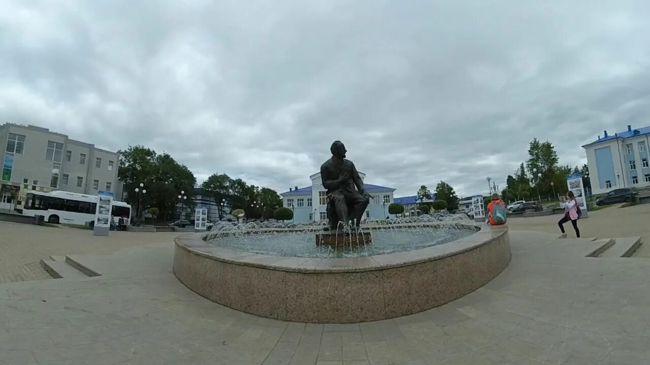 Площадь чайковский фото Памятник Петру Ильичу Чайковскому в городе Чайковский Пермский край - YouTube