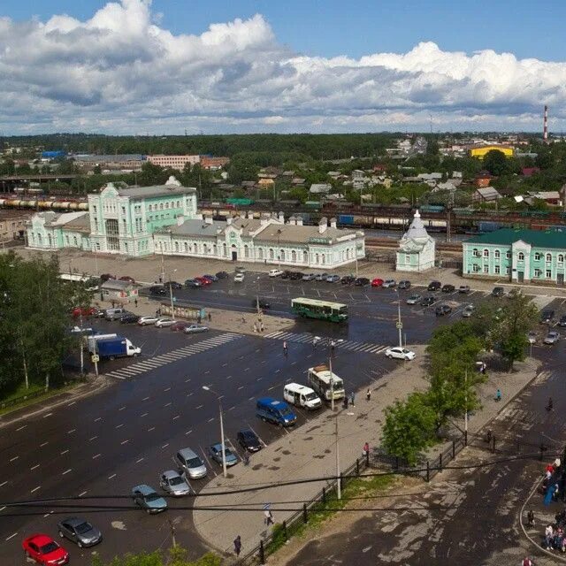 Площадь череповца фото Череповецкий университет on Instagram: "Такой вид на привокзальную площадь откры