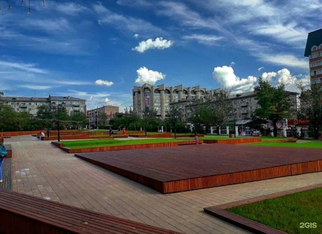Площадь декабристов чита фото Фотографии СКВЕР ЧИТА