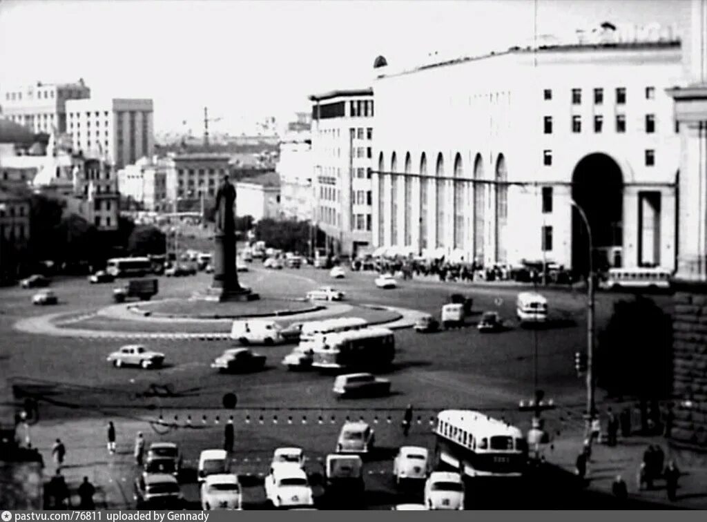 Площадь дзержинского фото Лубянская (Дзержинского) площадь - Retro photos