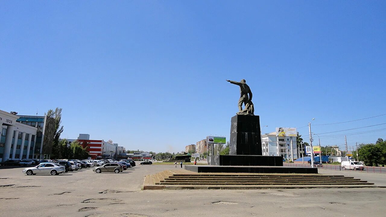 Площадь дзержинского волгоград фото Картинки Волгоград Памятники Дзержинскому Ф. Э. город