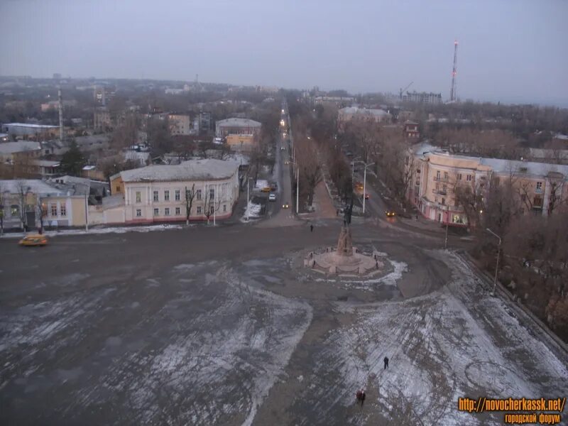 Площадь ермака новочеркасск фото Министр транспорта Ростовской области посетил Новочеркасск - Новости Новочеркасс