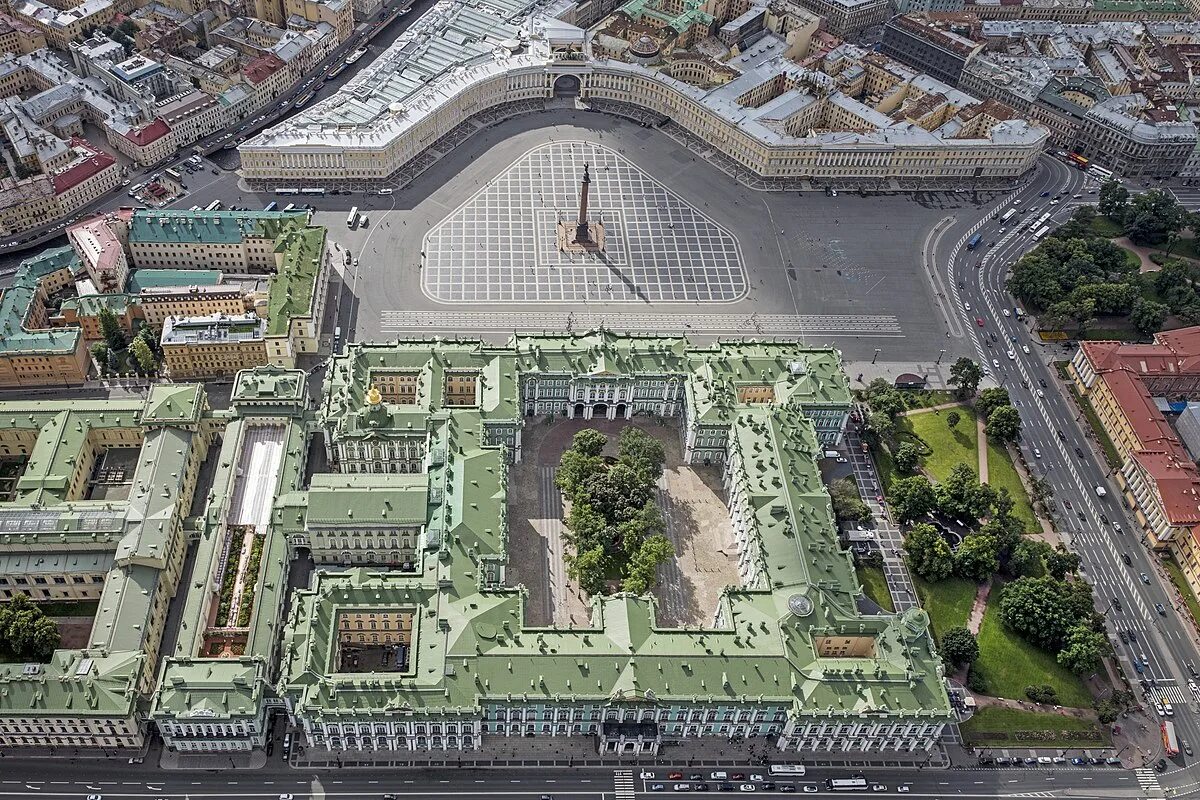 Площадь эрмитаж фото Файл:RUS-2016-Aerial-SPB-Winter Palace.jpg - Википедия
