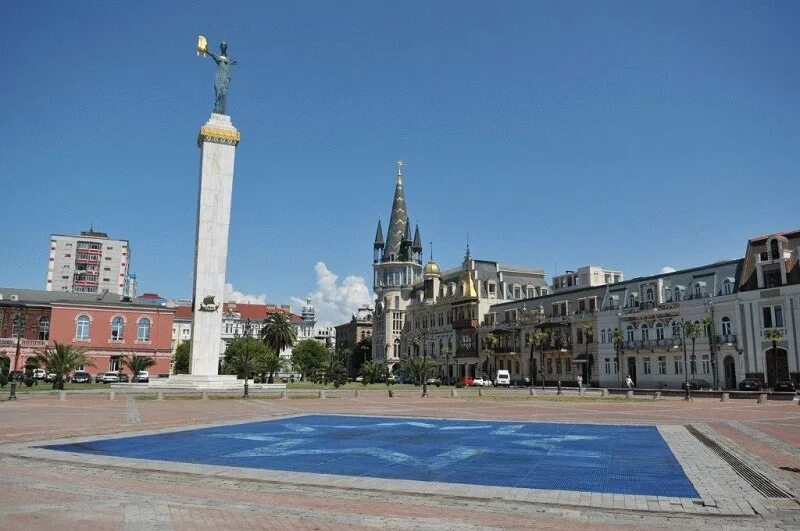 Площадь европы батуми фото Батуми CAPITAL GEORGIA TRAVEL
