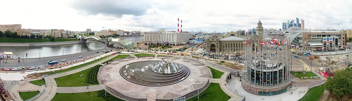 Площадь европы в москве фото Файл:Dorogomilovo District1.jpg - Википедия