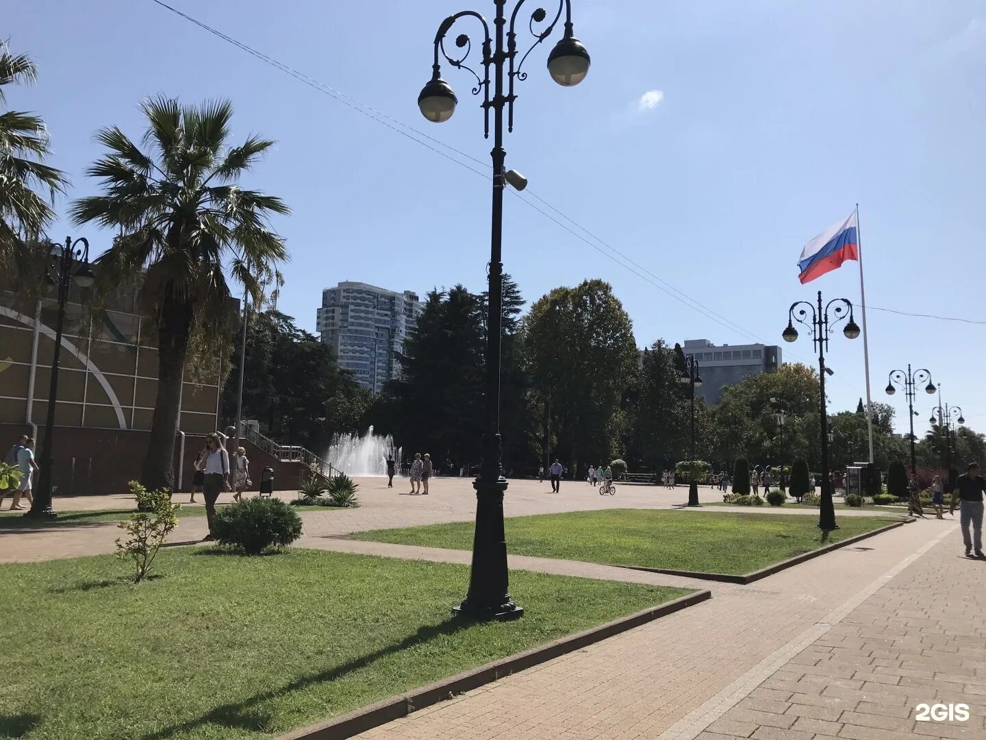 Площадь флага сочи фото Площадь флага - Фото