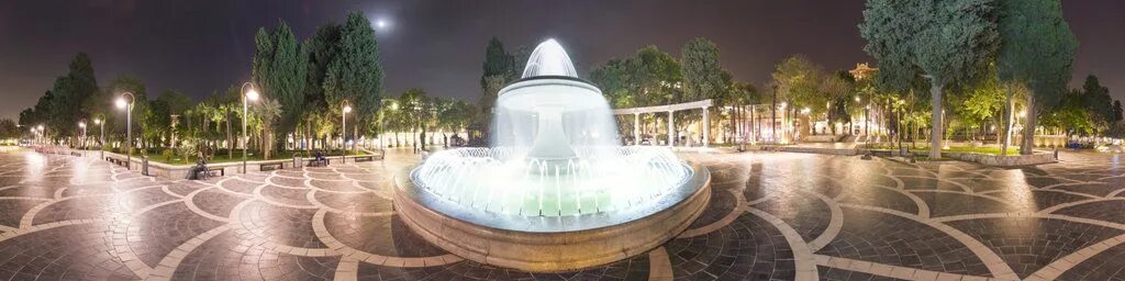 Площадь фонтанов фото Fountain Square in Baku Fountain square, Fountain, Outdoor