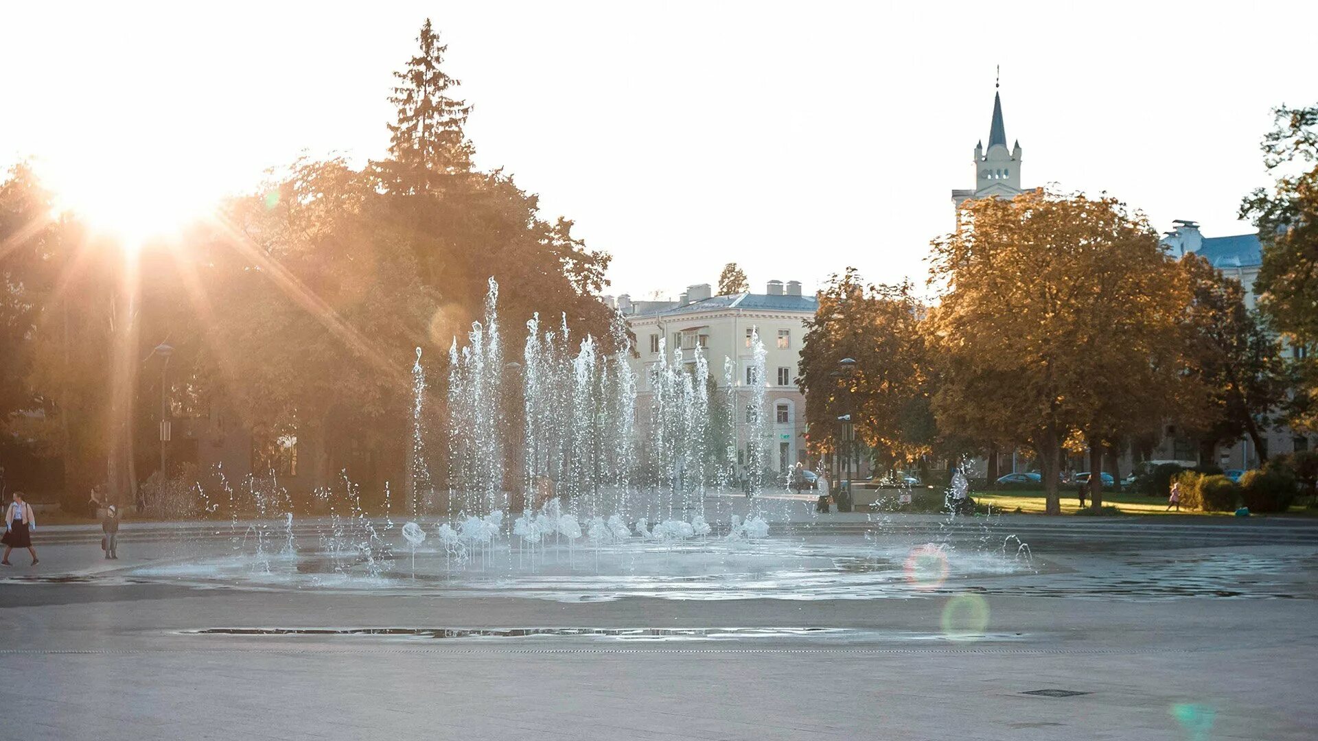 Площадь фонтанов воронеж фото Советская площадь картинки