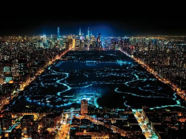 Площадь фото ночная Vincent Laforet aerial photos of cities - Business Insider Nyc at night, City, N