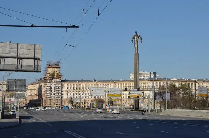 Площадь гагарина москва фото Площадь Гагарина - Москва