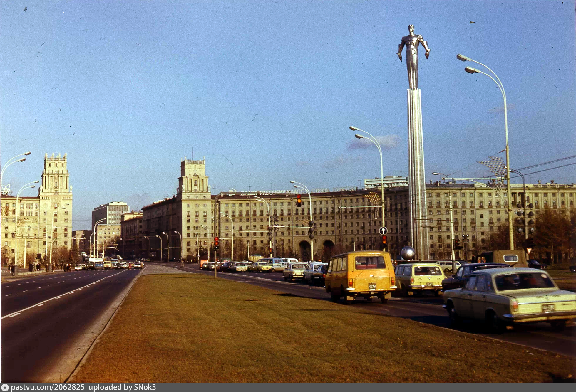 Площадь гагарина москва фото Площадь Гагарина - Retro photos