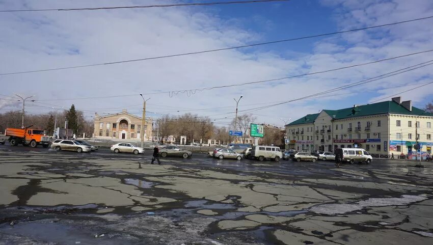 Площадь гагарина орск фото Площади в орске - Фото