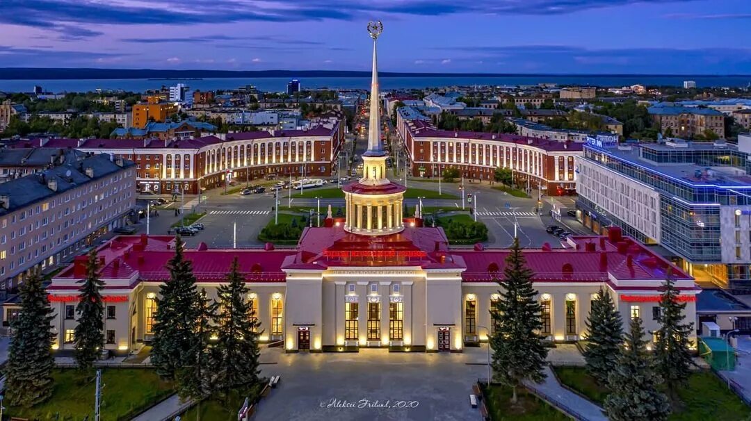 Площадь гагарина петрозаводск фото Заповедный край лесов и озер. Северная жемчужина России Туры выходного дня из го