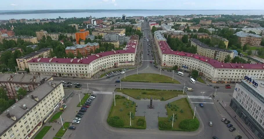 Площадь гагарина петрозаводск фото Republic Of Karelia Video Stock Footage