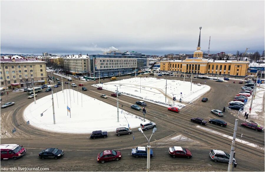 Площадь гагарина петрозаводск фото Петрозаводск, часть 1 - Турбоблог Нау - LiveJournal