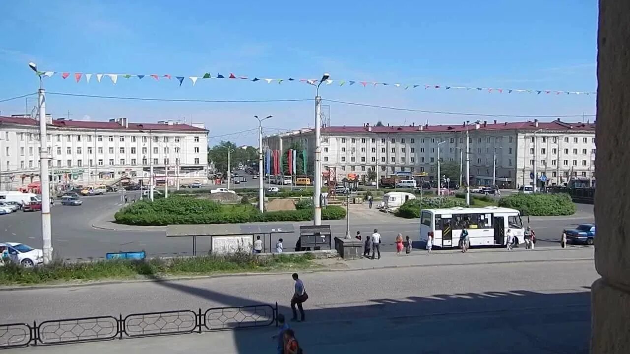Площадь гагарина петрозаводск фото Petrozavodsk - Gagarina sq. / Петрозаводск - пл. Гагарина - YouTube