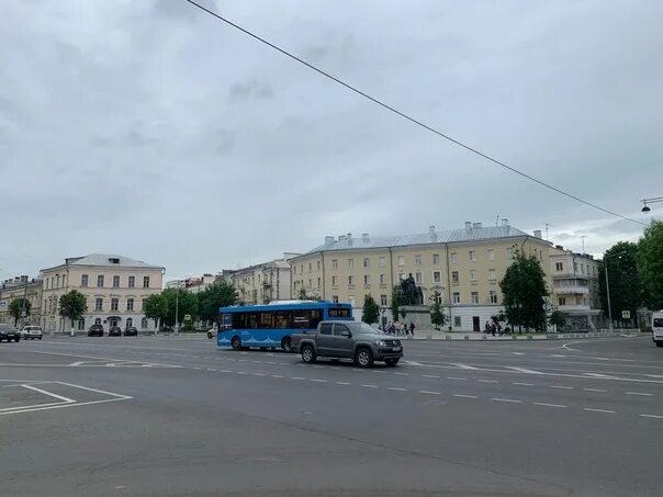 Площадь гагарина тверь фото In Tver on September 9 in the morning will be closed square and two streets. htt