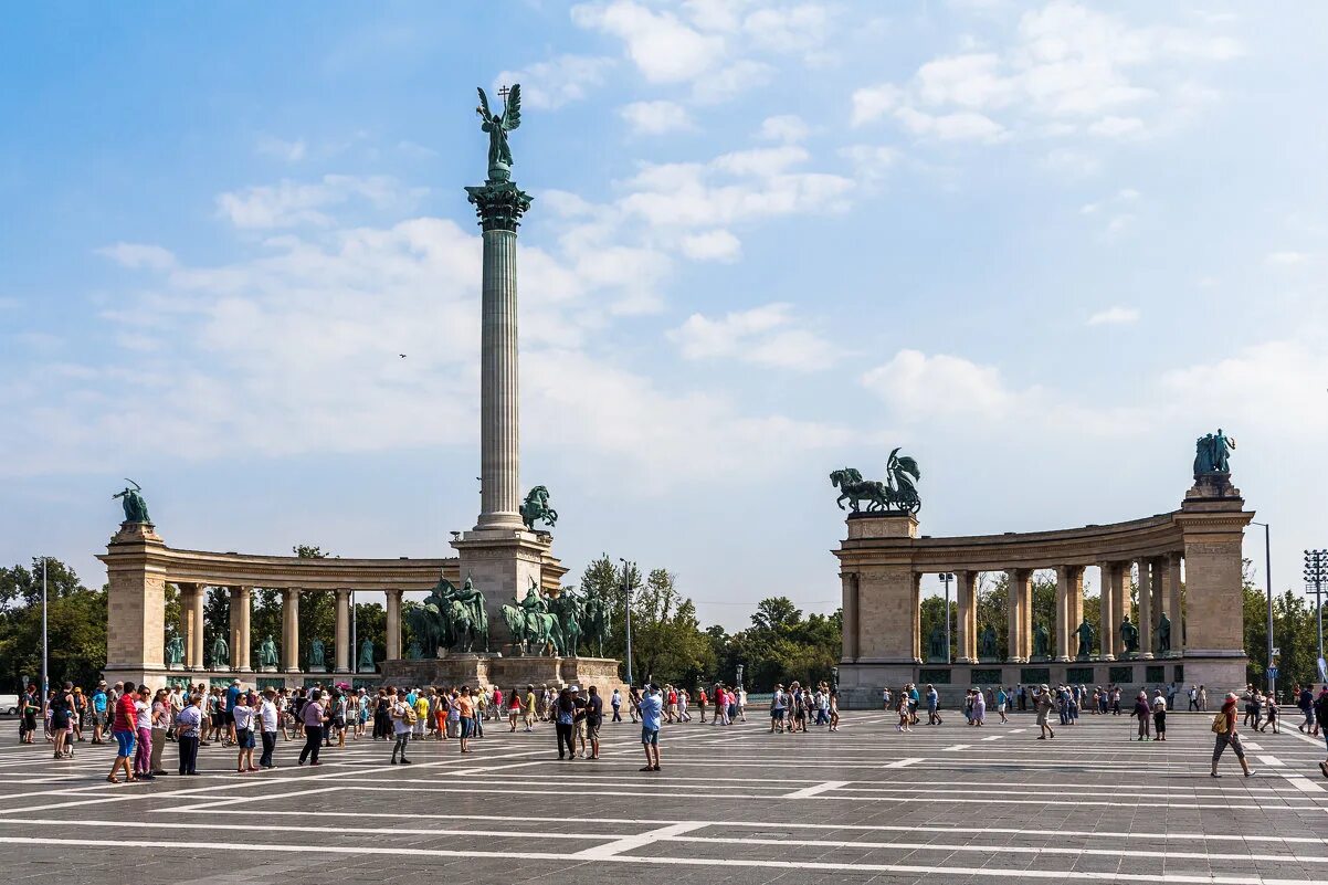 Площадь героев фото Площадь Героев в Будапеште :: Вадим * - Социальная сеть ФотоКто