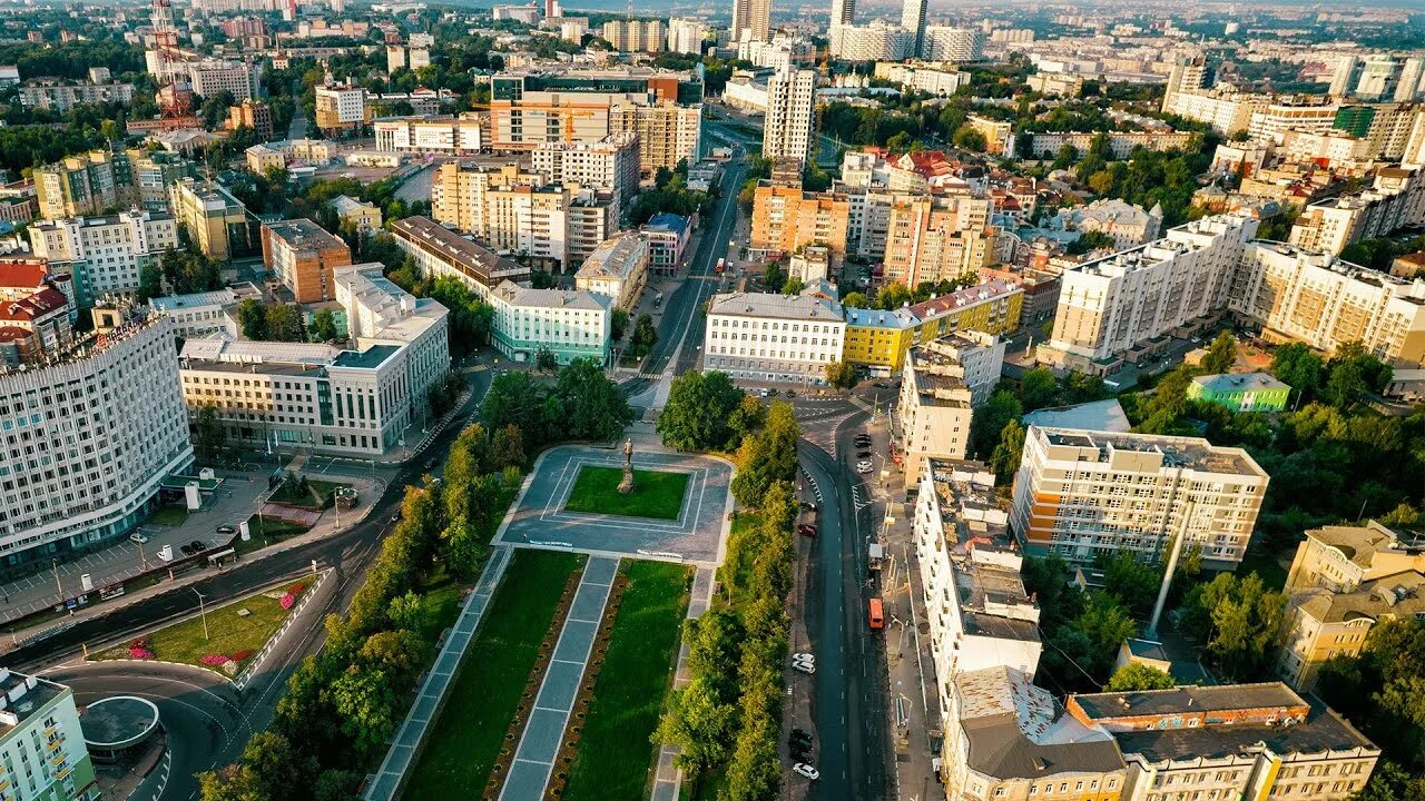 Площадь горького нижний новгород фото Площадь им. Горького (Нижний Новгород) - YouTube