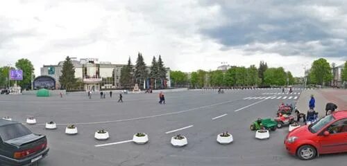 Площадь губкин фото Площадь Ленина в городе Губкин - Яндекс Карты