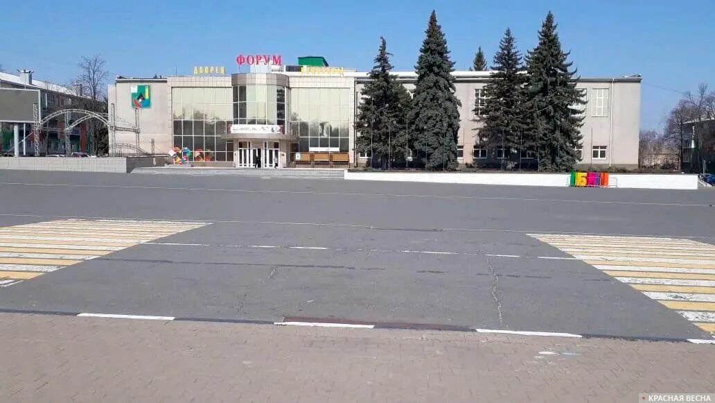 Площадь губкин фото Москва и не только. Россия на самоизоляции - фоторепортаж онлайн ИА Красная Весн