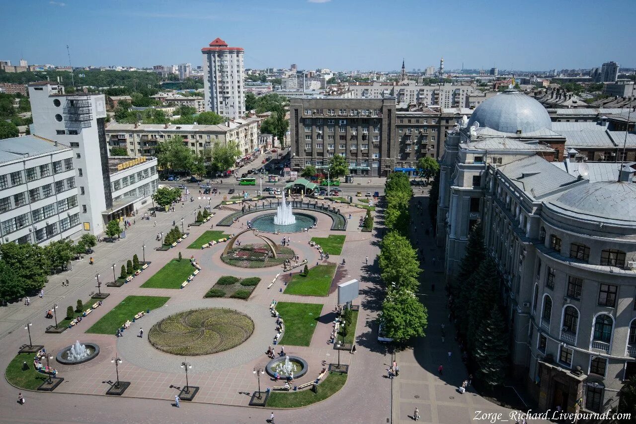 Площадь харькова фото A Look at Kharkov from the Rooftops - Ukraine travel blog