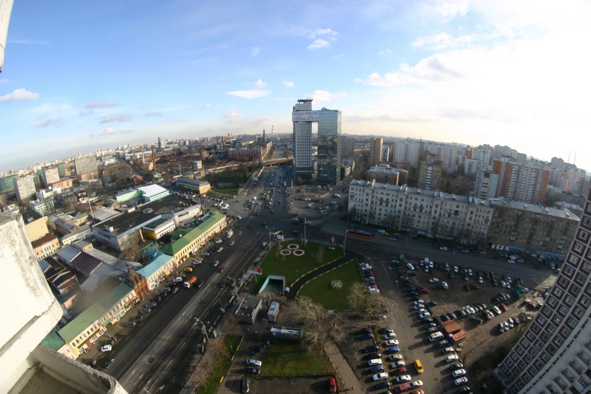 Площадь ильича москва фото Фотографии с высотного здания на Площадь Ильича 2014г Москва