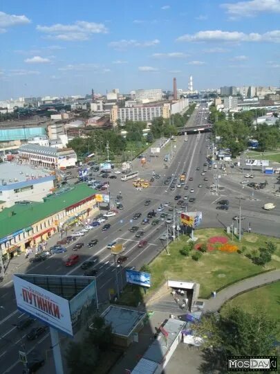 Площадь ильича москва фото Москва Фотографии Галерея Подборка: С крыши, Таганский (вне Садового)