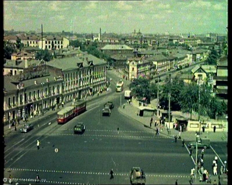 Площадь ильича площадь рогожская застава вл1 фото Москва - Исторические фотографии - Трамвай и Троллейбус (1946-1991) - Фото - Гор
