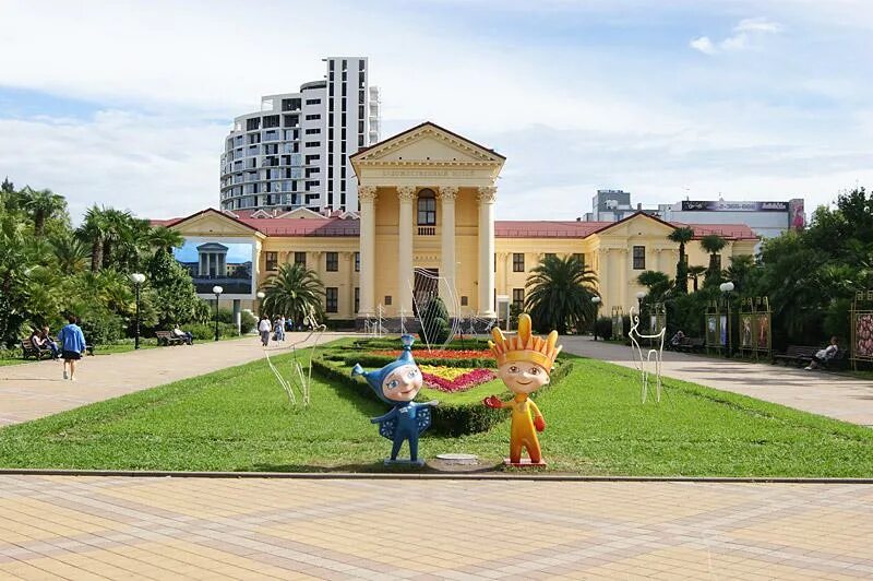 Площадь искусств в сочи фото Площадь искусств в сочи - Фото