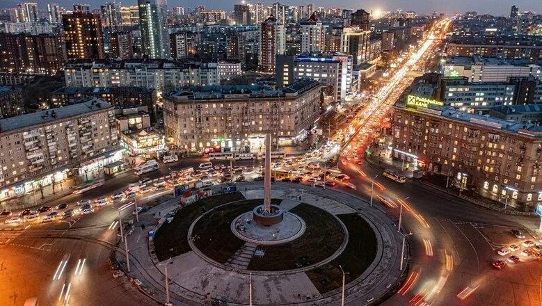 Площадь калинина фото В Заельцовском районе Новосибирска возведут 25-этажную гостиницу с бассейном - Н