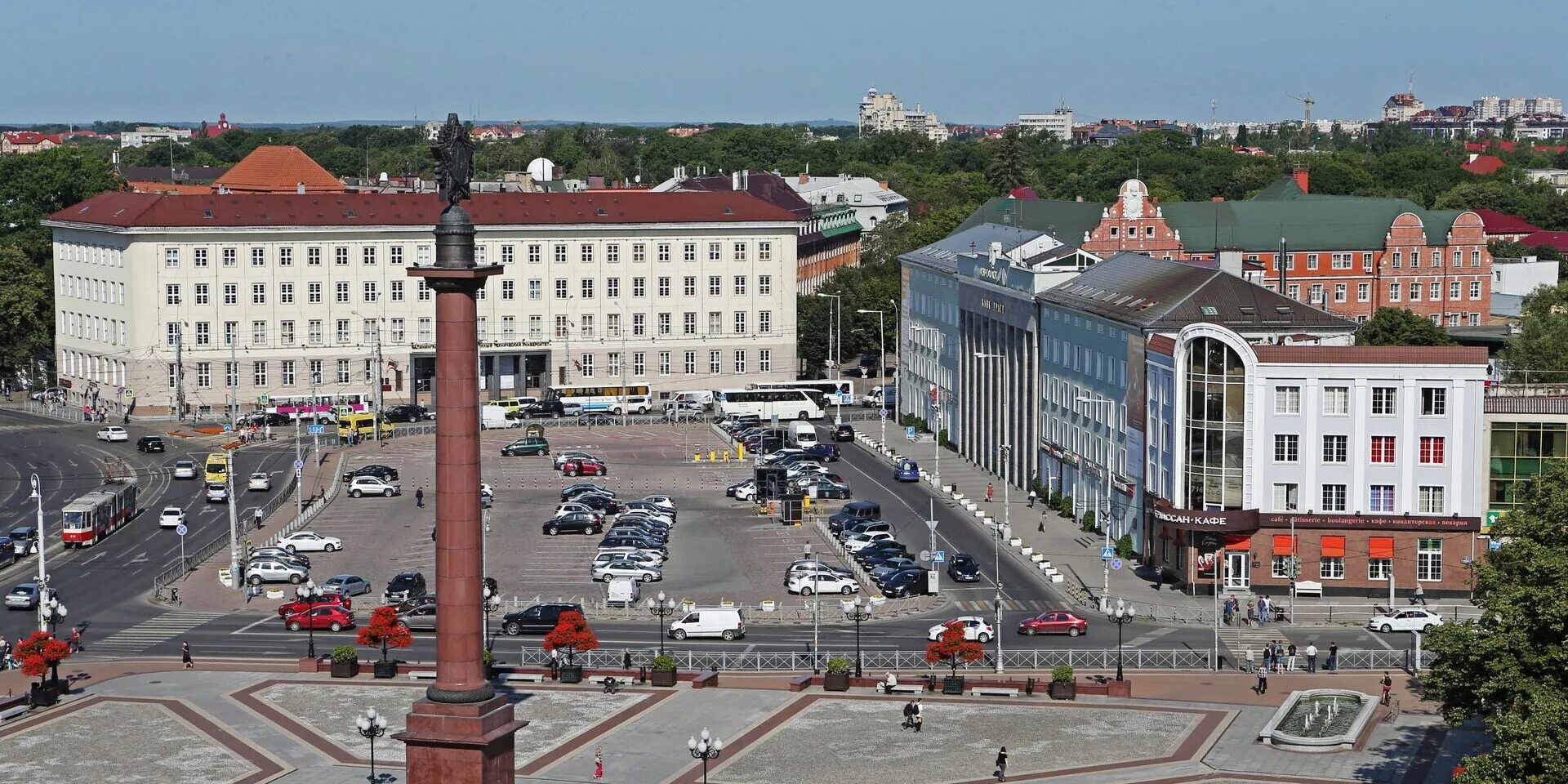 Площадь калининграда фото Эта часть России оказалась в центре внимания западных шпионов 07.06.2022, ИноСМИ