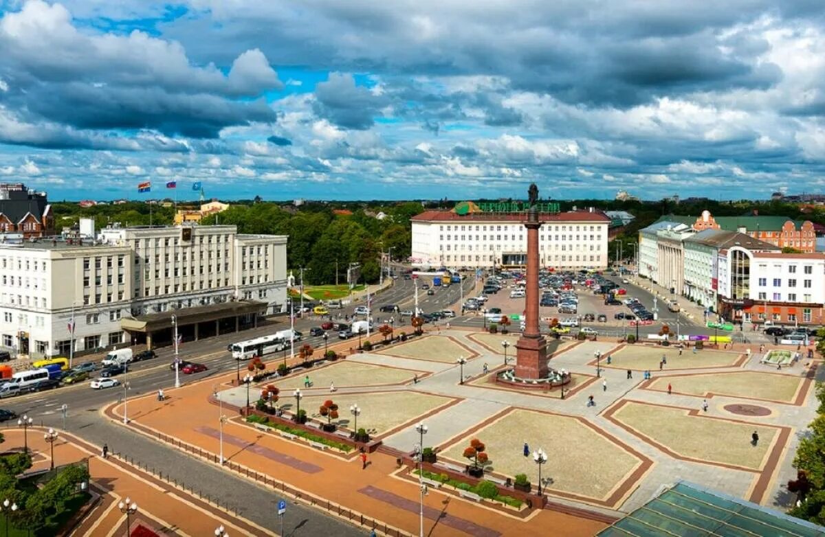 Площадь калининграда фото По инициативе единороссов в Калининграде появится сквер космонавта Леонова и ули