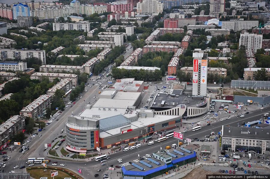 Площадь карла маркса новосибирск фото Новосибирская телебашня ОРТПС 192м (2010): ru_roofers - ЖЖ