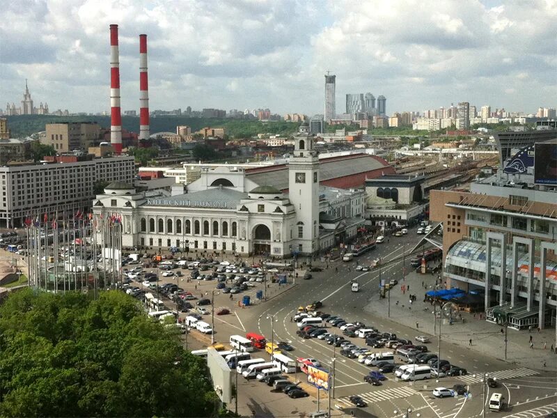 Площадь киевского вокзала фото На Киевской улице в Москве появится новый МФК