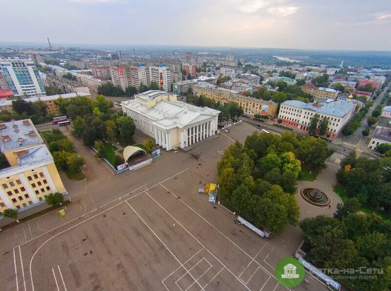 Площадь кирова фото 1 сентября в Кирове перекроют Театралку и изменят 9 маршрутов общественного тран