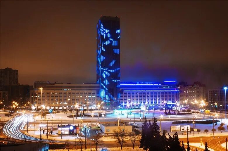 Площадь конституции санкт петербург фото Как построить небоскреб "на болоте"? / Habr